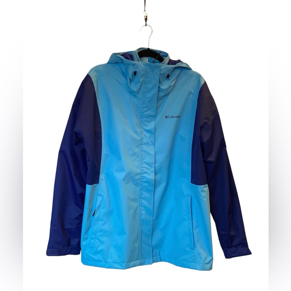 Columbia Women's Hikebound Interchange Blue Winter Jacket with Hood - Picture 7 of 13